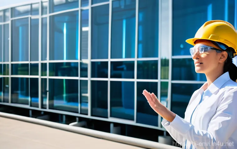 환경산업기사 연봉 현실 - **Image Prompt: "The Visionary Environmental Engineer"**
    A dynamic, high-angle, cinematic shot o...