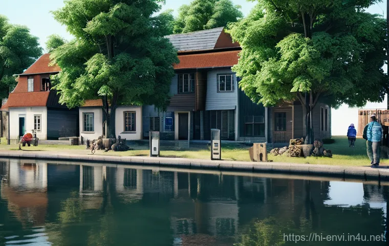 환경산업기사 필수 과목 집중 - Here are three detailed image generation prompts in English, keeping all your mandatory guidelines i...